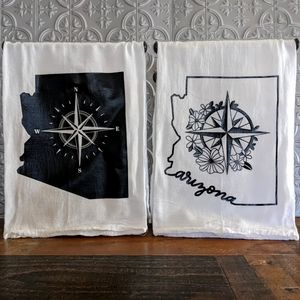 (Set of 2) Handmade Arizona Decorative Towels